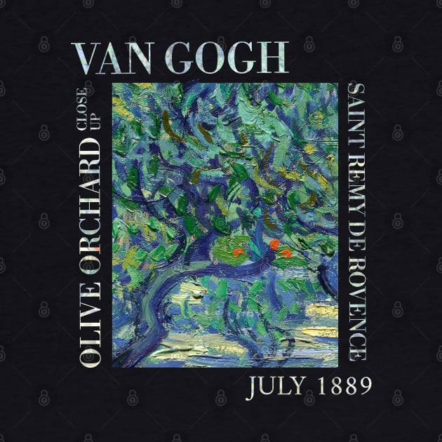 Olive Orchard - Van Gogh by Vincent Van Gogh T-Shirts